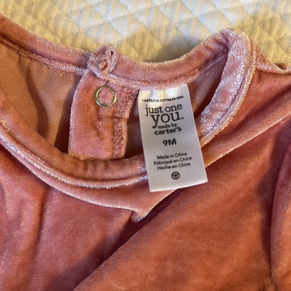 Pink Velour jumpsuit - Picture 4 of 4